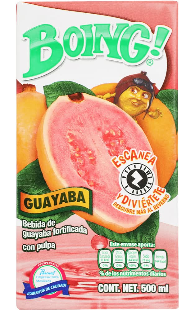 Boing · Bebida de pulpa de guayaba (500 ml)