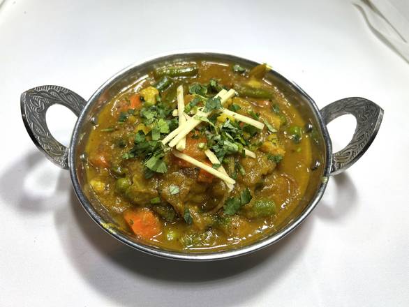 Mix vegetable curry ( vegan ) )