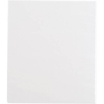 0.5" Ring Binder Clear View White - up&up™