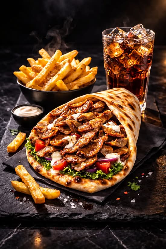 Menu Sandwich cheese naan (kebab)