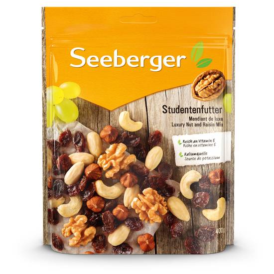 Seeberger - Studentenfutter mélange de noix et de raisins secs