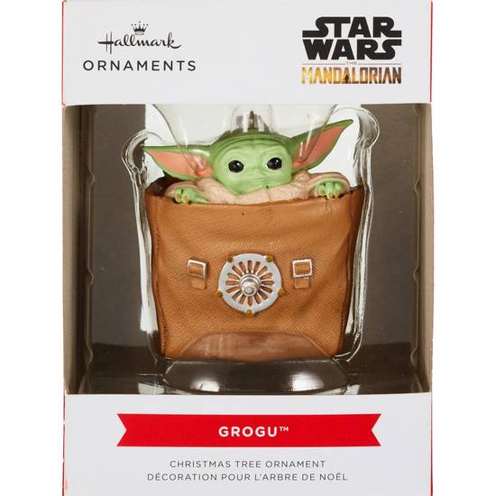 Order Hallmark Star Wars: The Mandalorian Grogu in Bag Christmas Ornament food online from CVS store, PEARLAND on bringmethat.com