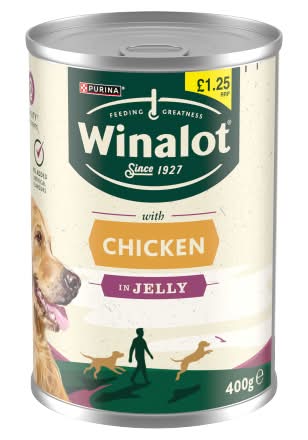 Winalot Chicken in Jelly Wet Dog Food (400g)