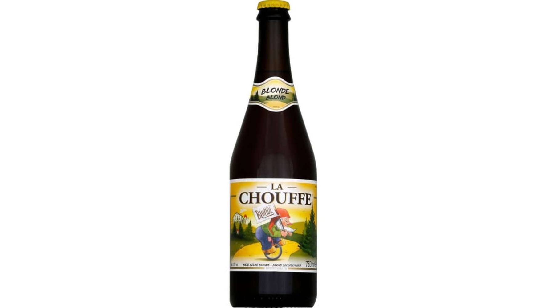 LA CHOUFFE Bi}re blonde belge LA CHOUFFE La bouteille de 75cL