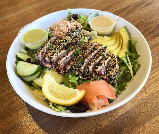 Sesame Crusted Ahi Salad
