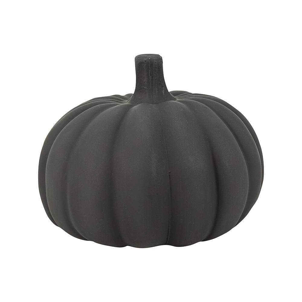 Holiday Living 7.5-in Carvable Matte Black Pumpkin Decor | 229110