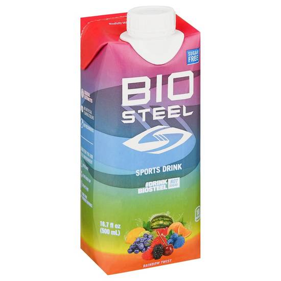 Order Biosteel Sports Drink Rainbow Twist (16.7 oz) food online from Rite Aid store, Shawnee on bringmethat.com