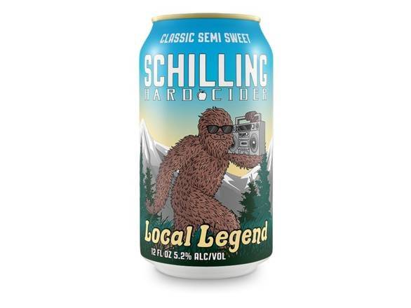 Schilling Hard Cider Local Legend Semi Sweet Cans (6 x 12 fl oz)