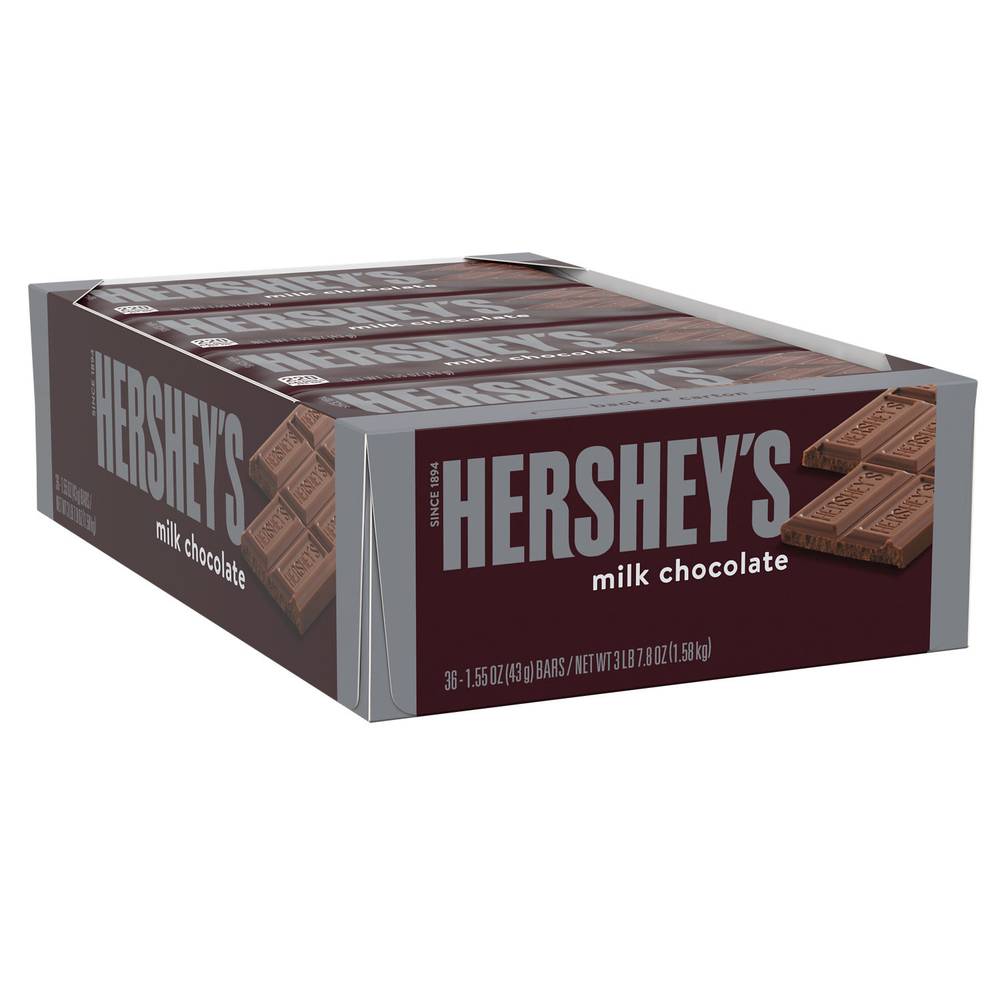 Hershey's Milk Chocolate Bars (36 ct)