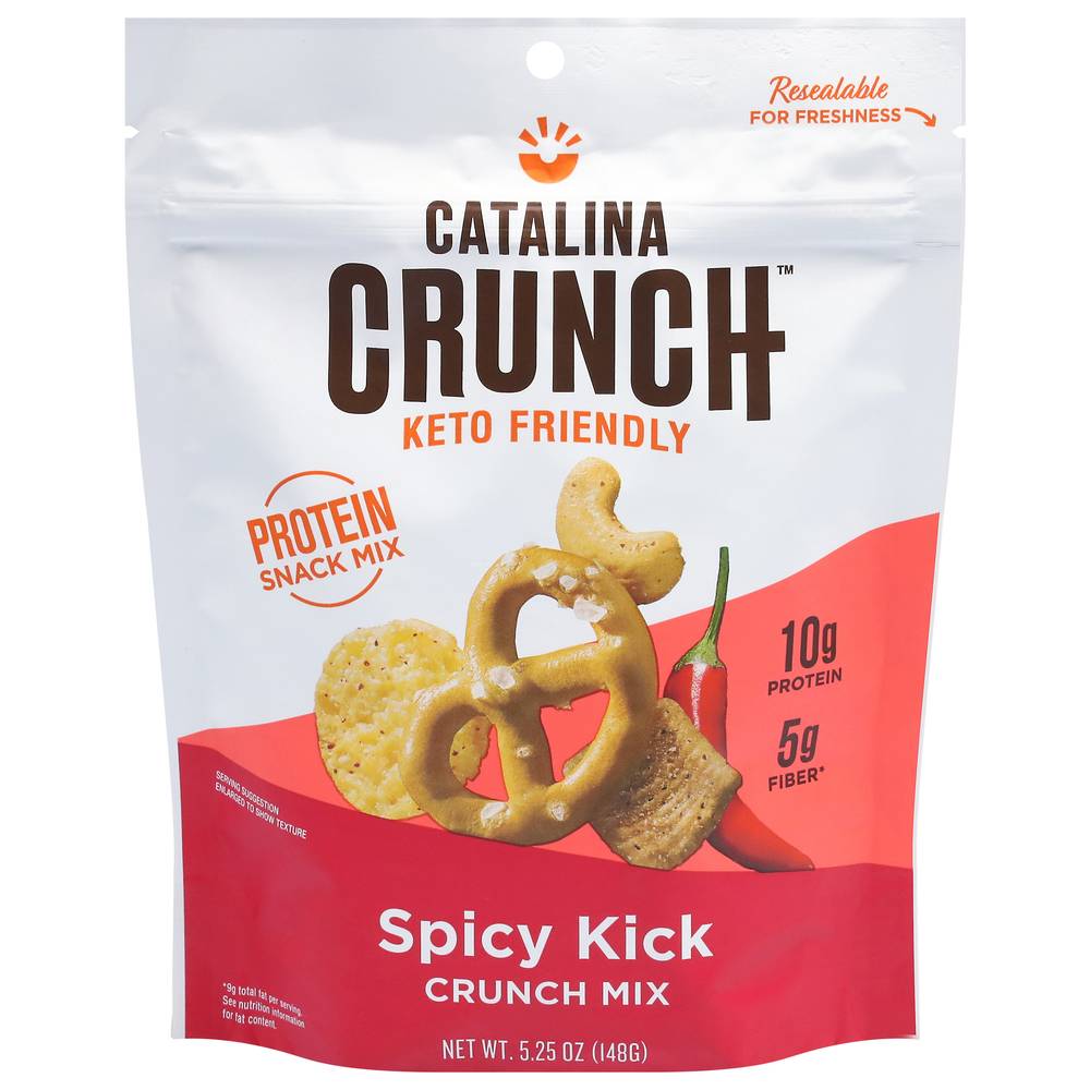 Catalina Crunch Keto Friendly Crunch Snack Mix (spicy kick)
