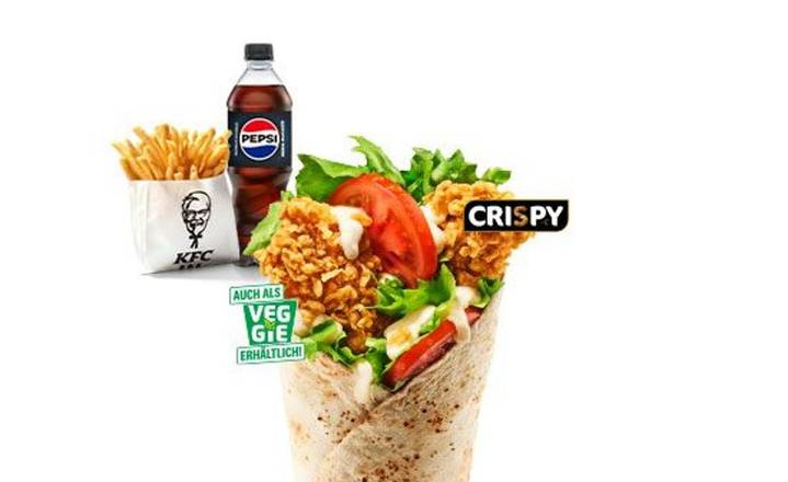 Crispy Twister Menü