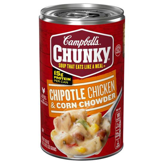 Campbell's Chunky Chipotle Chicken & Corn Chowder Soup (18.8 oz)