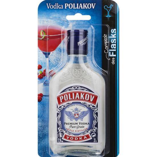 Vodka 37,5% vol Poliakov 20 cl
