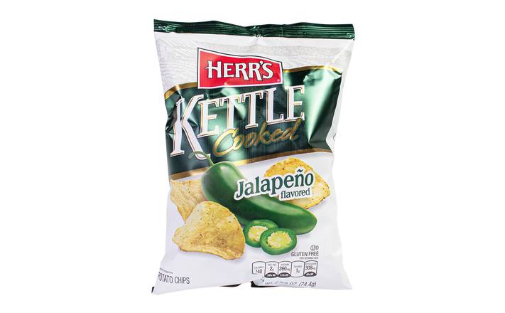 Herr's Kettle Cooked Jalapeno, 2.5 oz