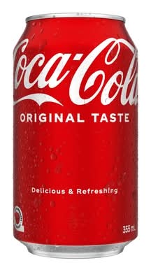 Coca-cola soda aromatisé - flavored soda (12 pièces, 355 ml) (original)