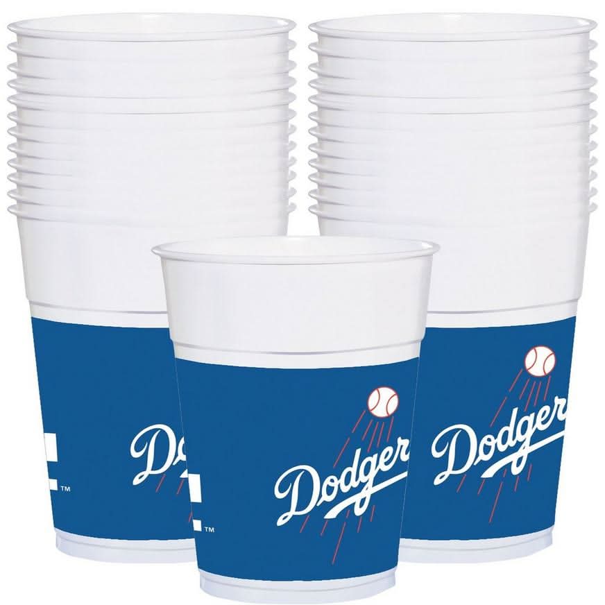 Party City 16 Oz Los Angeles Dodgers Plastic Cups Delivery Near Me | Order  Online | Uber Eats