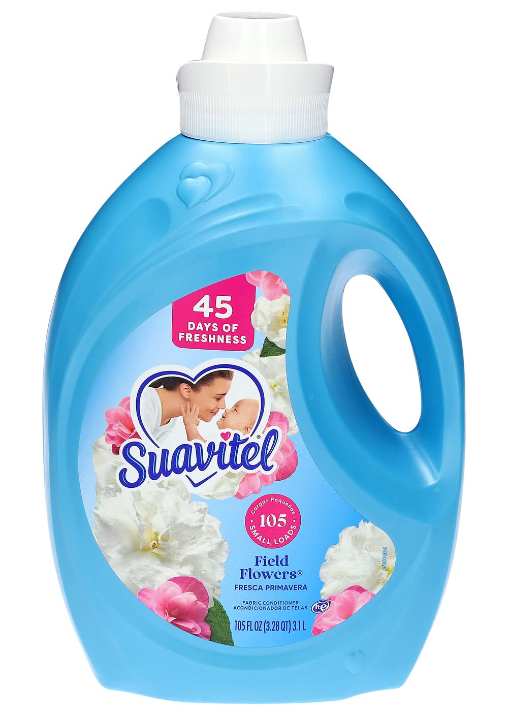 Suavitel Liquid Fabric Softener, Field Flowers (105 fl oz)