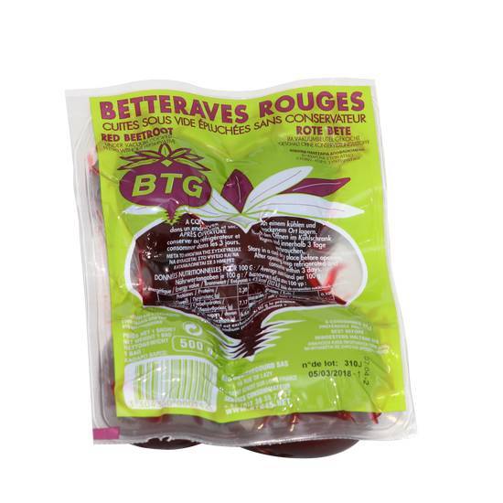 Rote beete - btg - 500grammes