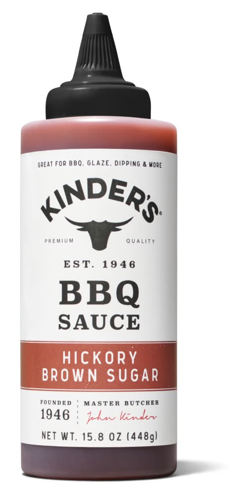 Kinder’s 16.9-oz Hickory Brown Sugar BBQ sauce