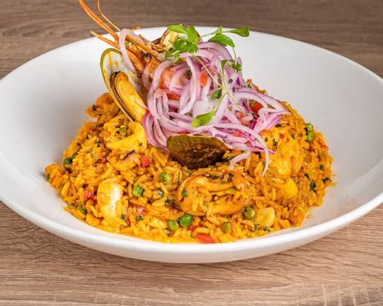 Arroz con mariscos