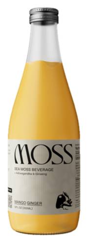 MOSS Beverage, Mango-Ginger (12 fl oz)