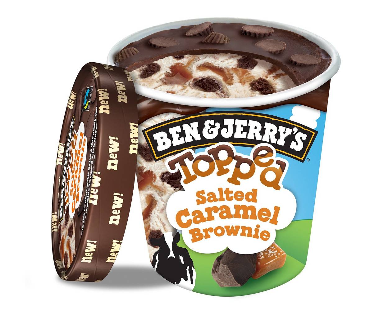 Ben & Jerry's Topped Salted Caramel Brownie