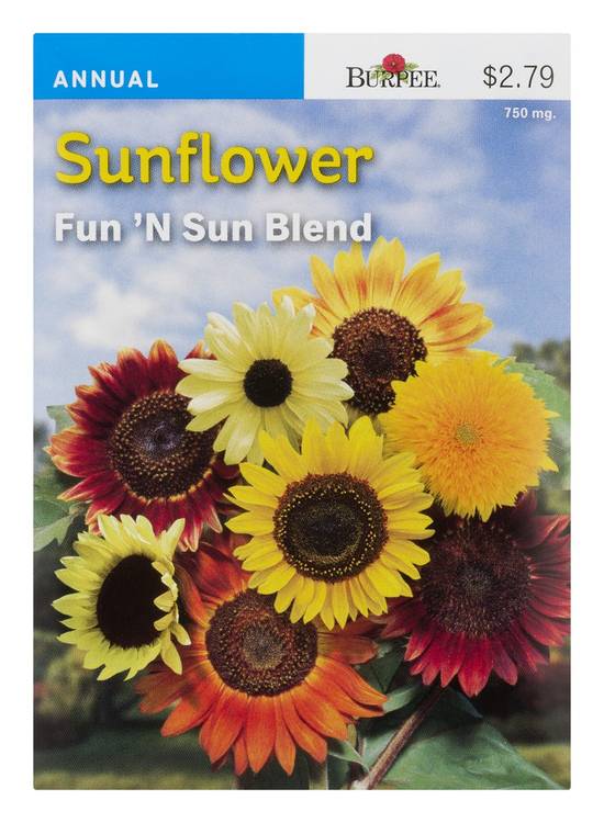 Burpee Sunflower Fun & Sun Blend (750 mg)