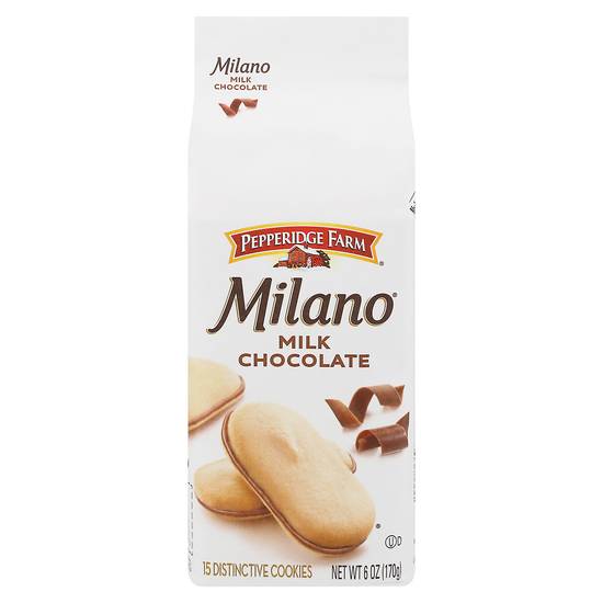 Pepperidge Farm Milano Milk Chocolate Distinctive Cookies (15 ct)