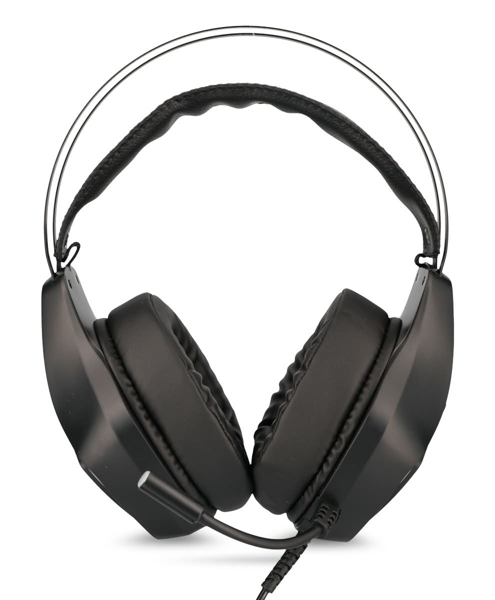 RadioShack · Audífonos gamer con micrófono alámbricos, negro