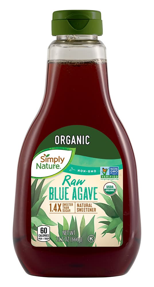 Simply Nature Organic Raw Blue Agave Syrup (23.5 oz)