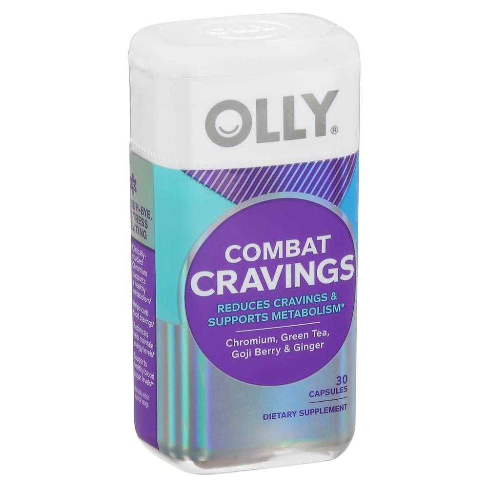 Olly Combat Cravings Capsules (3.2 oz)