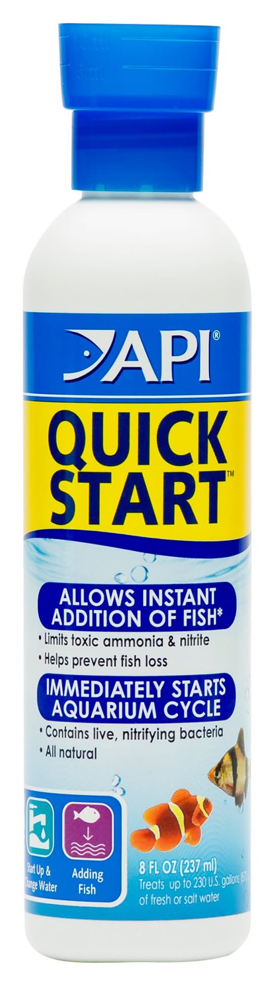 API® Quick Start Aquarium Cycling Water Conditioner (Size: 8 Fl Oz)