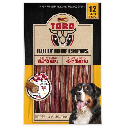 Toro Bully Hide Chews (12 ct)