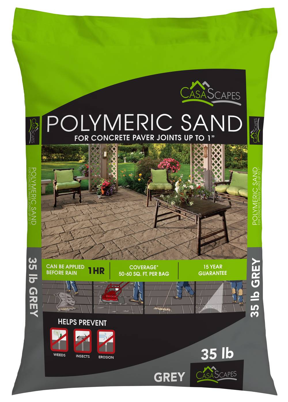 CasaScapes 35-lb Gray Paver Polymeric Sand | CASASAND0002