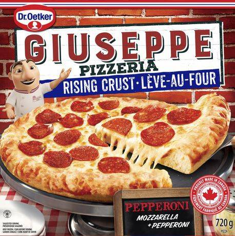 Dr. Oetker Giuseppe Pizzeria Rising Crust Pepperoni (720 g)