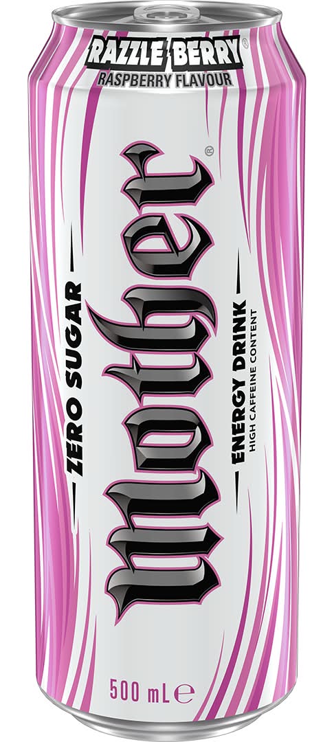 Mother Zero Sugar Energy Drink, Raspberry (500mL)