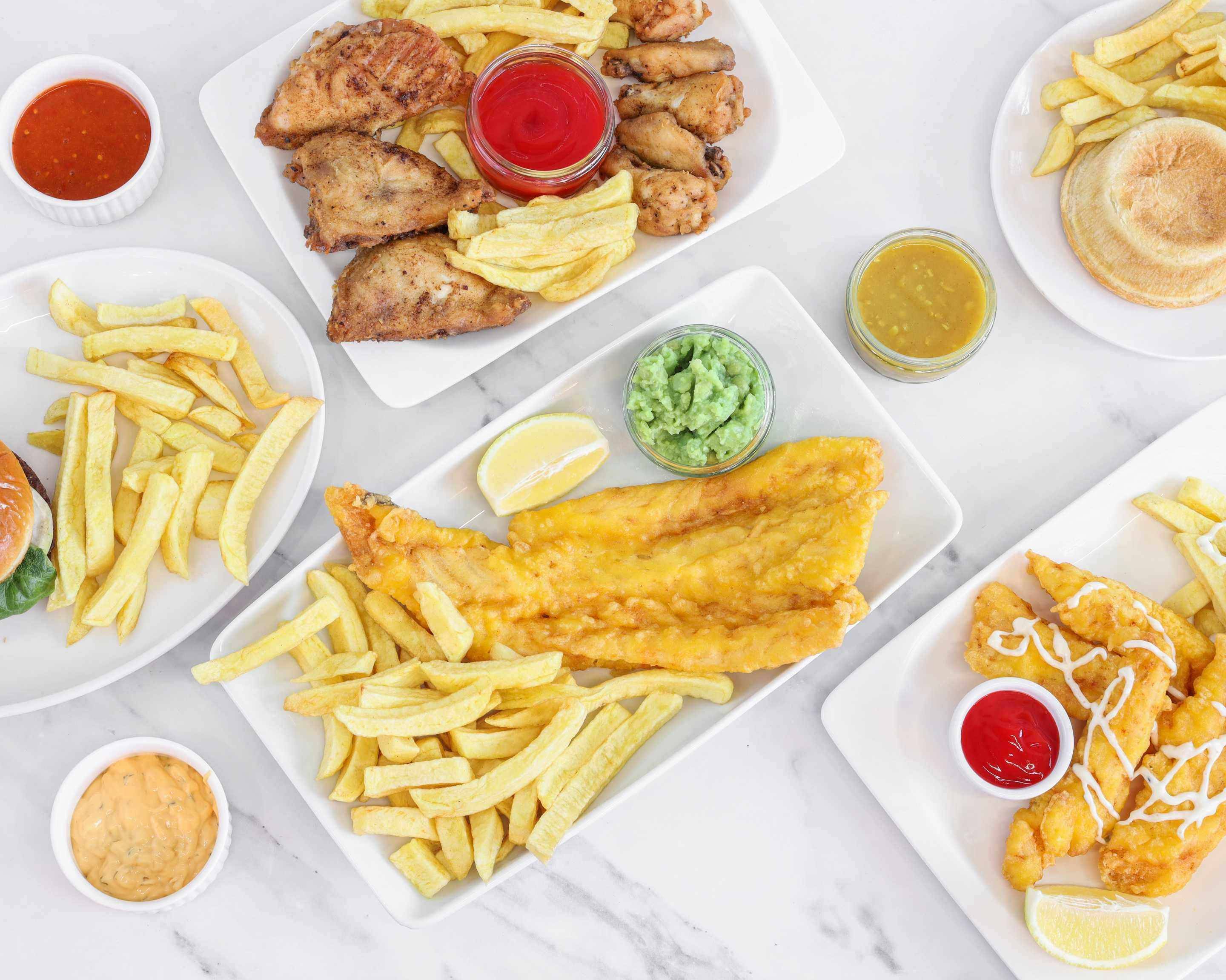 Whitehart fish and chips NEW Menu Takeaway in London Delivery
