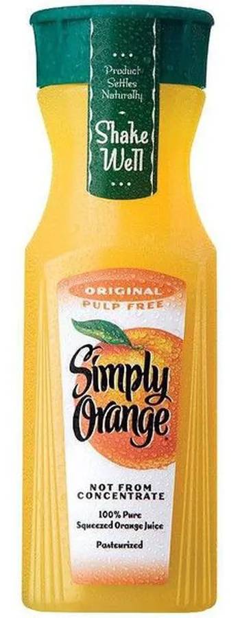 Simply Orange Pulp Free Juice