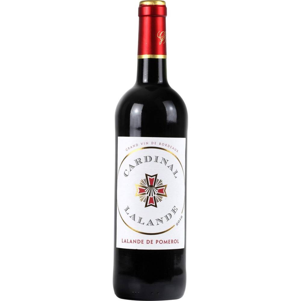 Vin rouge Lalande de Pomerol CARDINAL LALANDE - la bouteille de 75cL