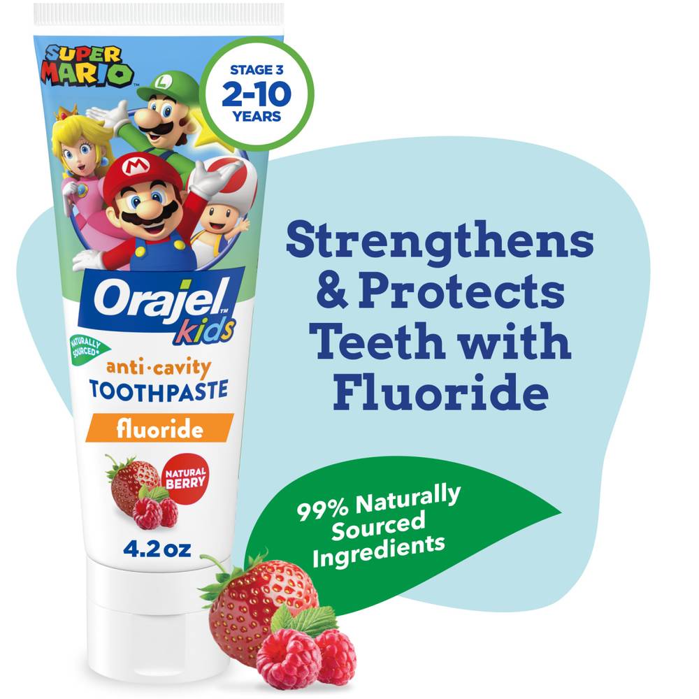 Orajel Baby Tooth & Gum Cleanser + Extra Soft Toothbrush (1 oz)