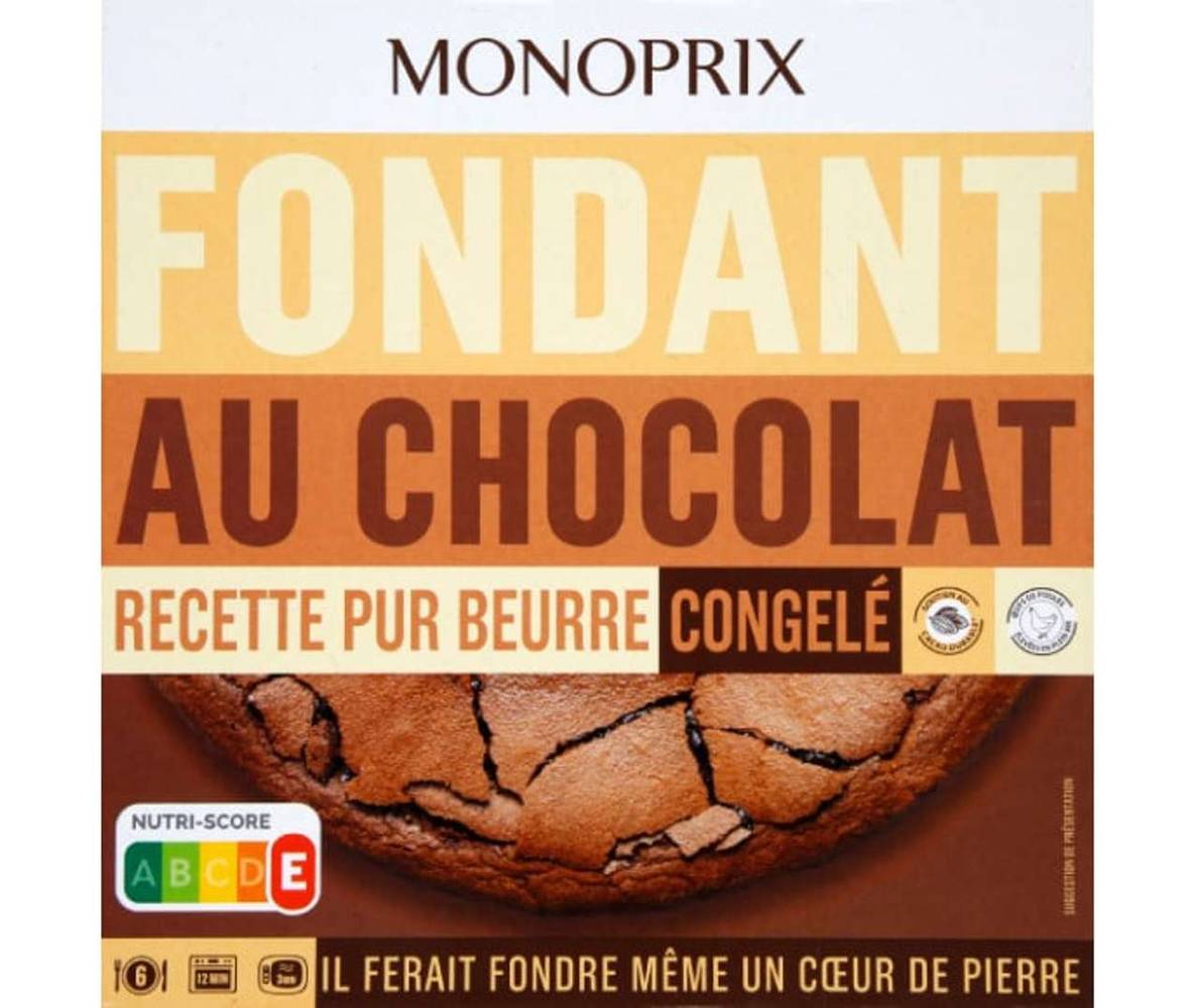 Monoprix - Fondant au chocolat (450g)
