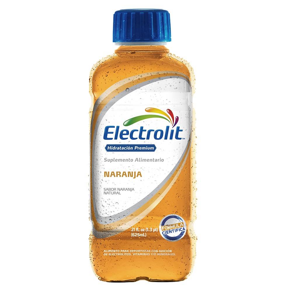 Bebida Electrolit Hidrat. Naranja 625ml
