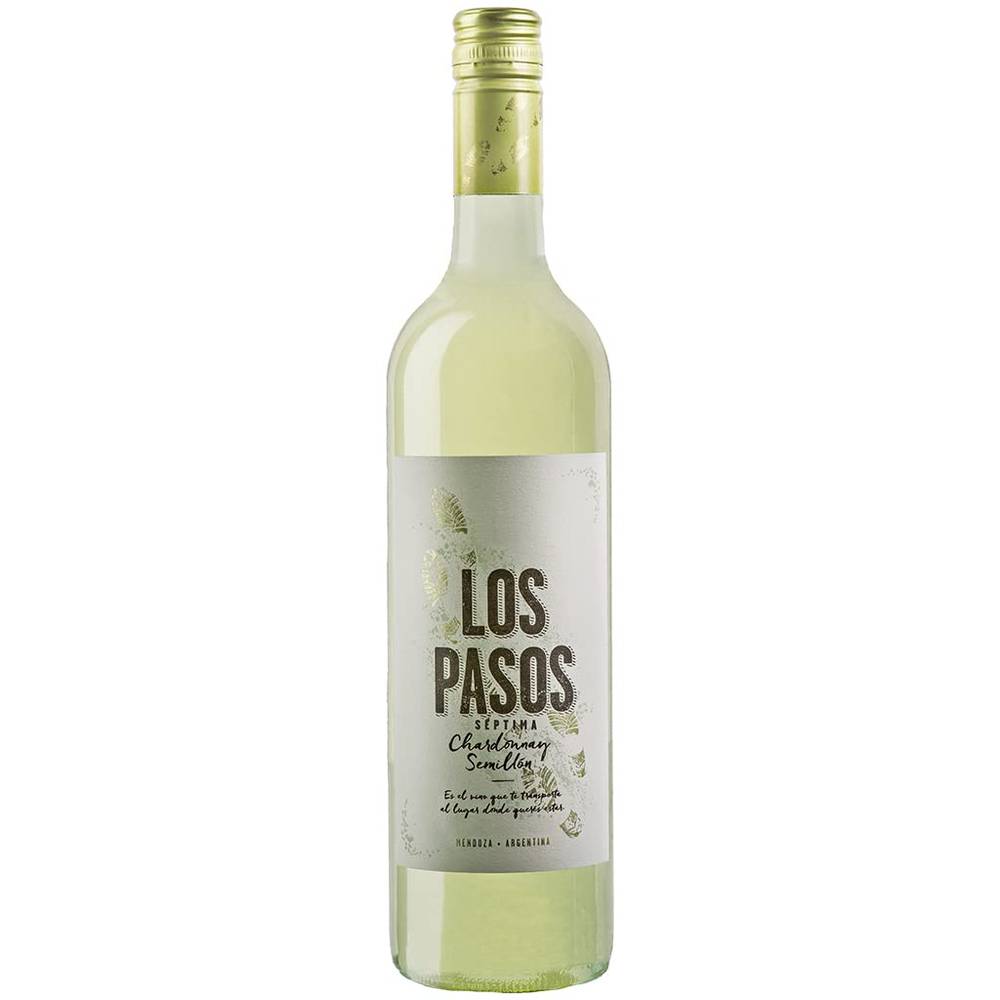 Los pasos vino blanco chardonnay semillón (750 ml)