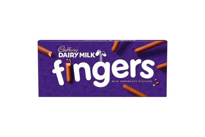 Cadbury's Milk Chocolate Fingers 114g