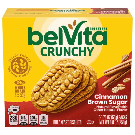 Belvita Cinnamon Brown Sugar Breakfast Biscuits (5 ct)