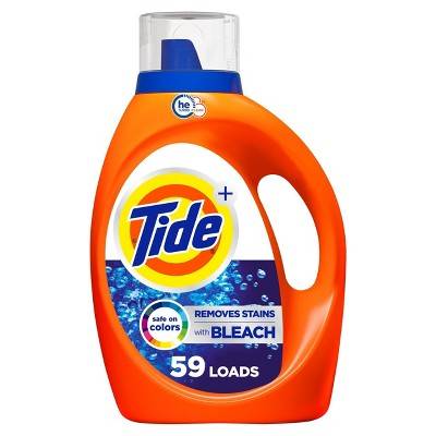 Tide Bleach Liquid Detergent (84 fl oz)