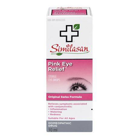 Similasan Pink Eye Relief Sterlie Eye Drops (10 ml)
