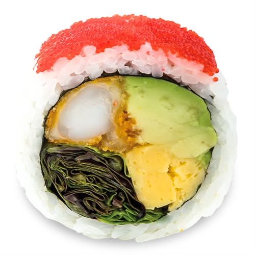 MAKI CREVETTE TEMPURA / SHRIMP TEMPURA MAKI