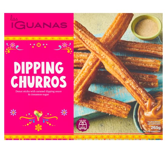Las Iguanas Dipping Churros With Caramel Sauce (265g)