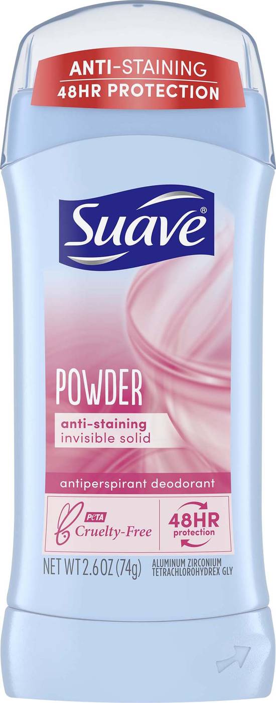 Suave Invisible Solid Powder Antiperspirant Deodorant